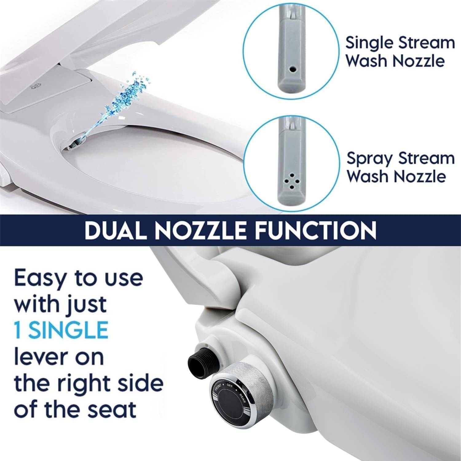 buy toilet seat bidet non electric